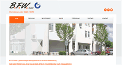 Desktop Screenshot of meisterschule.de
